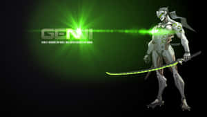 Overwatch Genji Unleashing The Dragonblade Wallpaper