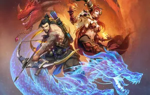 Overwatch Hanzo - Master Archer Unleashing His Skills Wallpaper