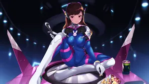 Overwatch Heroes Unite In Battle Wallpaper