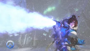 Overwatch Mei Ready For Battle Wallpaper