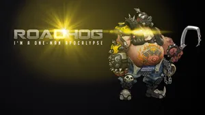 Overwatch Roadhog In Action Wallpaper