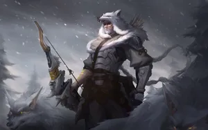 Overwatch's Hanzo In Action Wallpaper