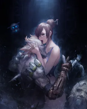 Overwatch's Mei: Chilling In Action Wallpaper