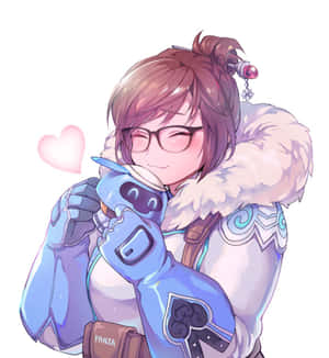 Overwatch's Mei - Icy And Ready For Battle Wallpaper