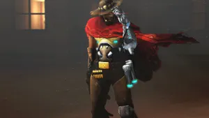 Overwatch's Sharpshooter - Mccree In Action Wallpaper