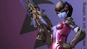 Overwatch Widowmaker Ready For Battle Wallpaper