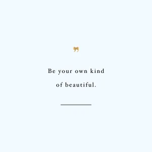Own Kindof Beautiful Quote Wallpaper