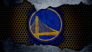 Own The Court With The Golden State Warriors Logo. Wallpaper