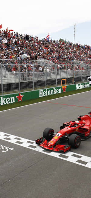 Own The Racetrack With The Formula 1 Iphone Wallpaper