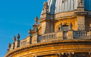 Oxford University Radcliffe Camera Roof Wallpaper