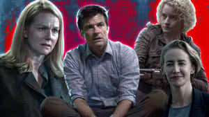 Ozark Main Characters Collage Wallpaper