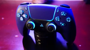 P S5 Controller Design Features Wallpaper