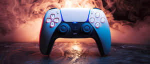 P S5 Controller Dramatic Lighting Wallpaper