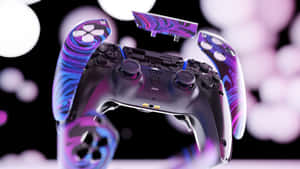 P S5 Controller Exploded View Wallpaper