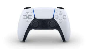 P S5 Controller Front View Wallpaper