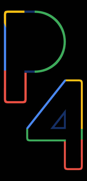 P4 Line Art Google Pixel 4 Wallpaper