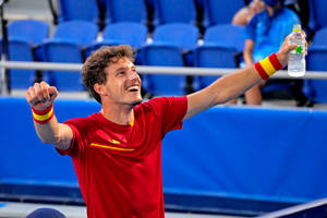 Pablo Carreno Busta Gracing The Audience Wallpaper