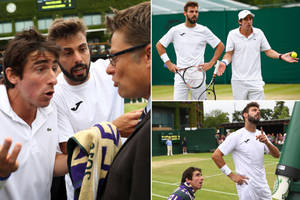 Pablo Cuevas Frustrated Collage Wallpaper