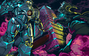 Pacific Rim Battle Artwork Wallpaper