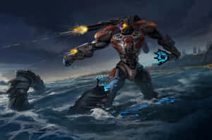 Pacific Rim Jaeger Battle Ready Wallpaper