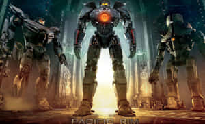 Pacific Rim Jaegers Readyfor Battle Wallpaper