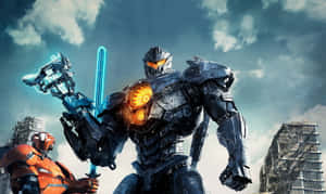 Pacific Rim Jaegers Readyfor Battle Wallpaper