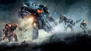 Pacific Rim Jaegers Readyfor Battle Wallpaper