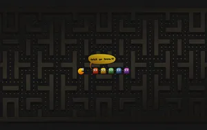 Pacman Halloween Macbook Wallpaper