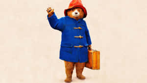 Paddington Bear Iconic Blue Coat Wallpaper