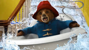 Paddington Bear In Bathtub Wallpaper