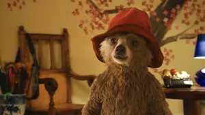 Paddington Bear In Red Hat Wallpaper