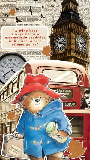 Paddington Bear London Adventure Wallpaper
