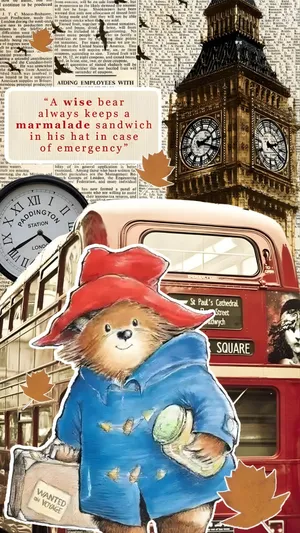 Paddington Bear London Adventure Wallpaper