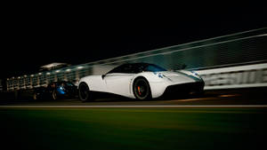 Pagani Huayra Track Racing Wallpaper