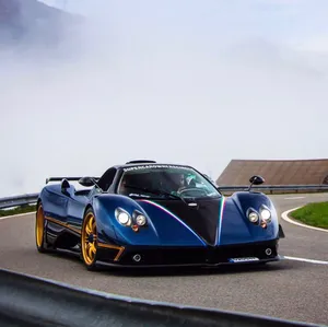 Pagani Zonda Tricolore - A Stunning Display Of Italian Craftsmanship Wallpaper