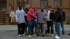 Paid In Full Group Street Scene Wallpaper