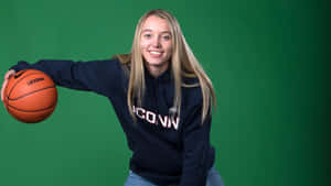 Paige Bueckers Basketball Star Wallpaper