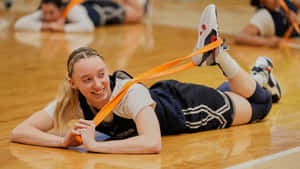 Paige Bueckers Training Stretch Wallpaper