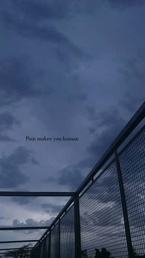 Pained With Sadness Wallpaper