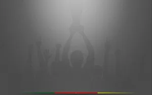 Painting Of Cameroon National Football Team Wallpaper