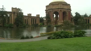 Palace Of Fine Arts Grass Wallpaper