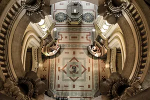 Palacio Salvo Interior Wallpaper