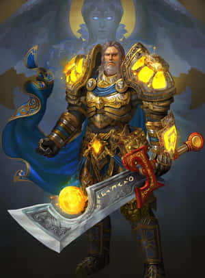 Paladin Tirion Fordring Artwork Wallpaper