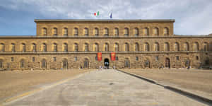 Palazzo Pitti Front View Wallpaper