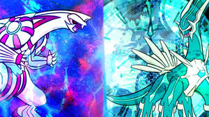 Palkia Vs Dialga Wallpaper