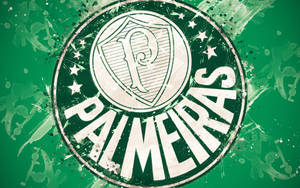 Palmeiras Paint Splash Wallpaper