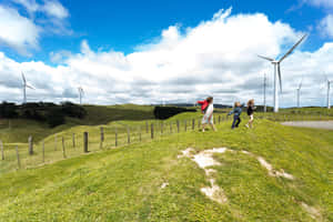 Palmerston North Wind Farm Visit Wallpaper