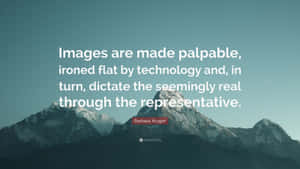 Palpable Images Quote Wallpaper