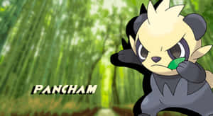 Pancham Blurred Bamboo Forest Wallpaper