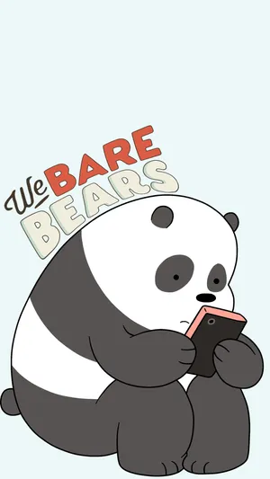 Panda_ Smartphone_ We Bare Bears Wallpaper